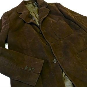 Master Coat Men’s Brown Velvet Sport Coat Sz 36R